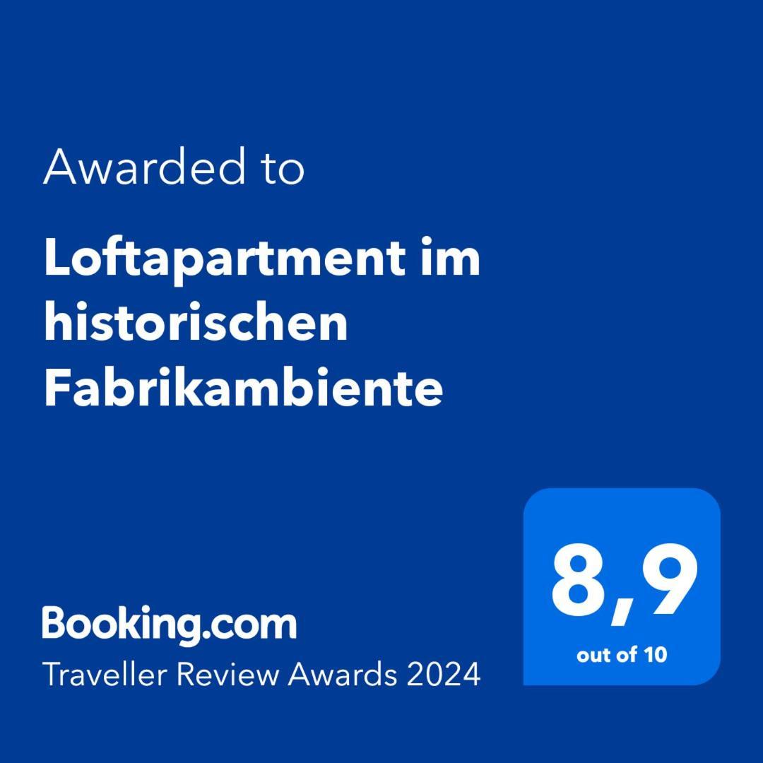 גאיסנהם Loftapartment Im Historischen Fabrikambiente מראה חיצוני תמונה